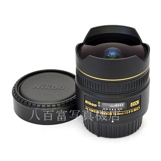 【中古】 ニコン AF DX Fisheye-Nikkor 10.5mm F2.8G ED Nikon フィッシュアイ ニッコール 中古交換レンズ  48616｜カメラのことなら八百富写真機店