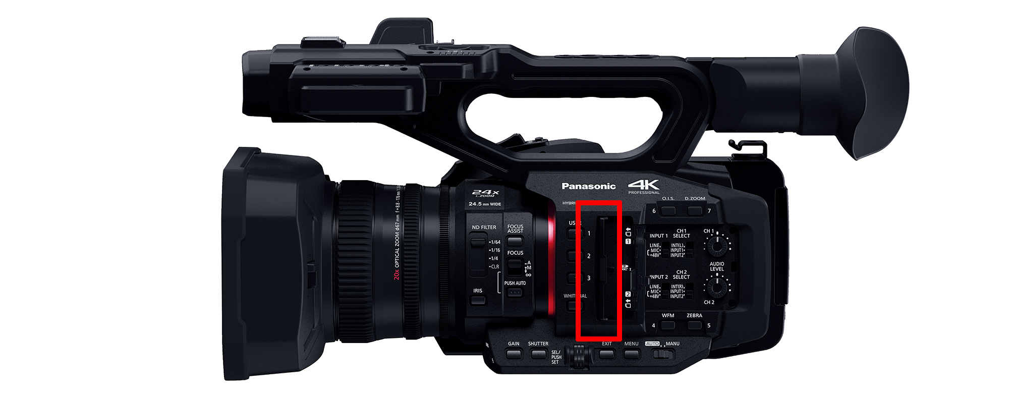 Panasonic デジタルビデオカメラ HC-X2 / X20 プロカムコーダー に迫っ