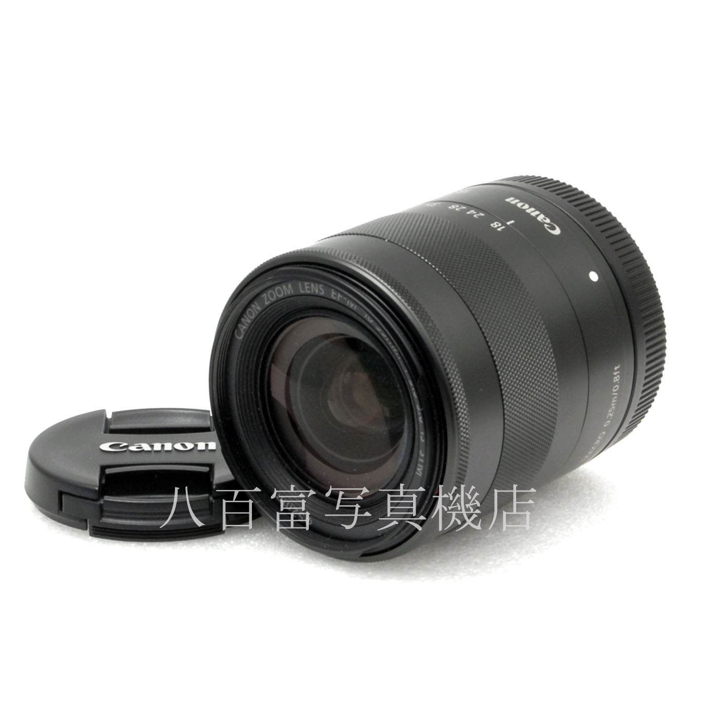 【中古】 キヤノン EF-M 18-55mm F3.5-5.6 IS STM ブラック Canon 中古交換レンズ 65537