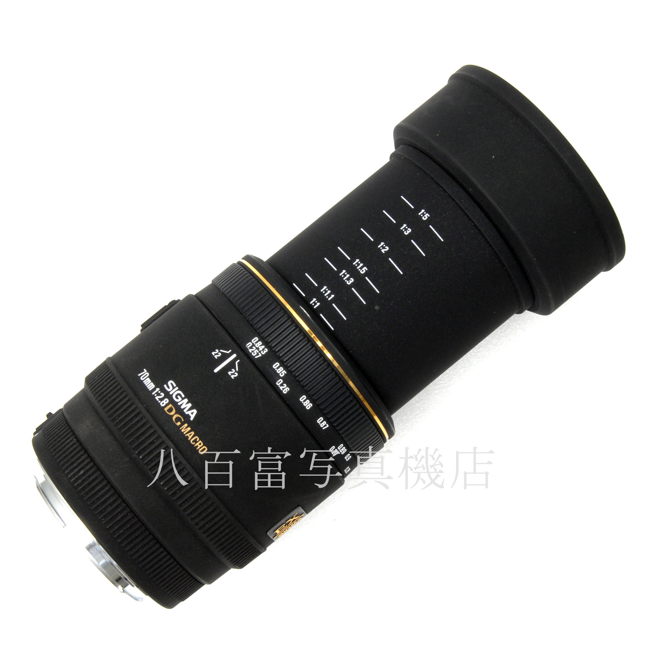 【中古】 シグマ 70mm F2.8 EX DG マクロ キヤノンEOS用 SIGMA MACRO 中古交換レンズ 65550