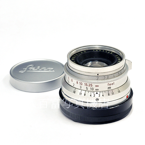 【中古】 ライカ ライツ ズミクロン 35mm F2 （８枚玉）ライカMマウント Leica Leitz SUMMICRON 中古交換レンズ 62610