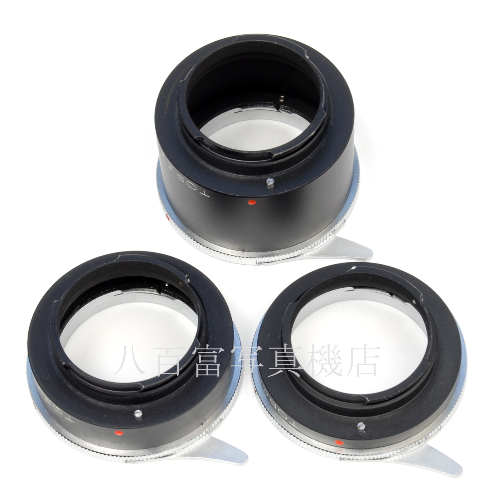 【中古】 トプコン 純正接写リングセット ブラック エキザクタマウント TOPCON 中古アクセサリー 36251