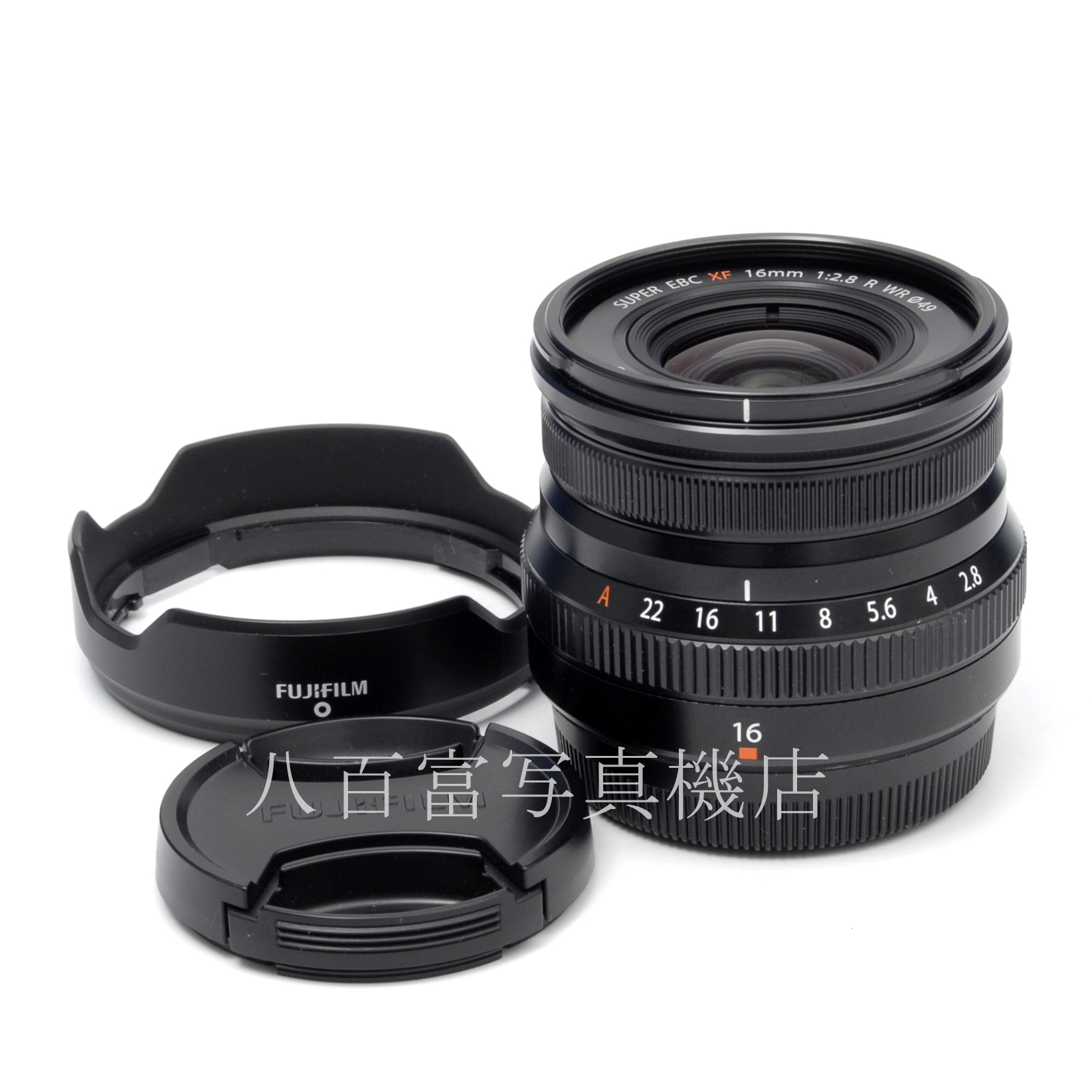 【中古】 FUJIFILM  フジノン XF 16mm F2.8R ブラック  フジフイルム FUJINON 中古レンズ 65729