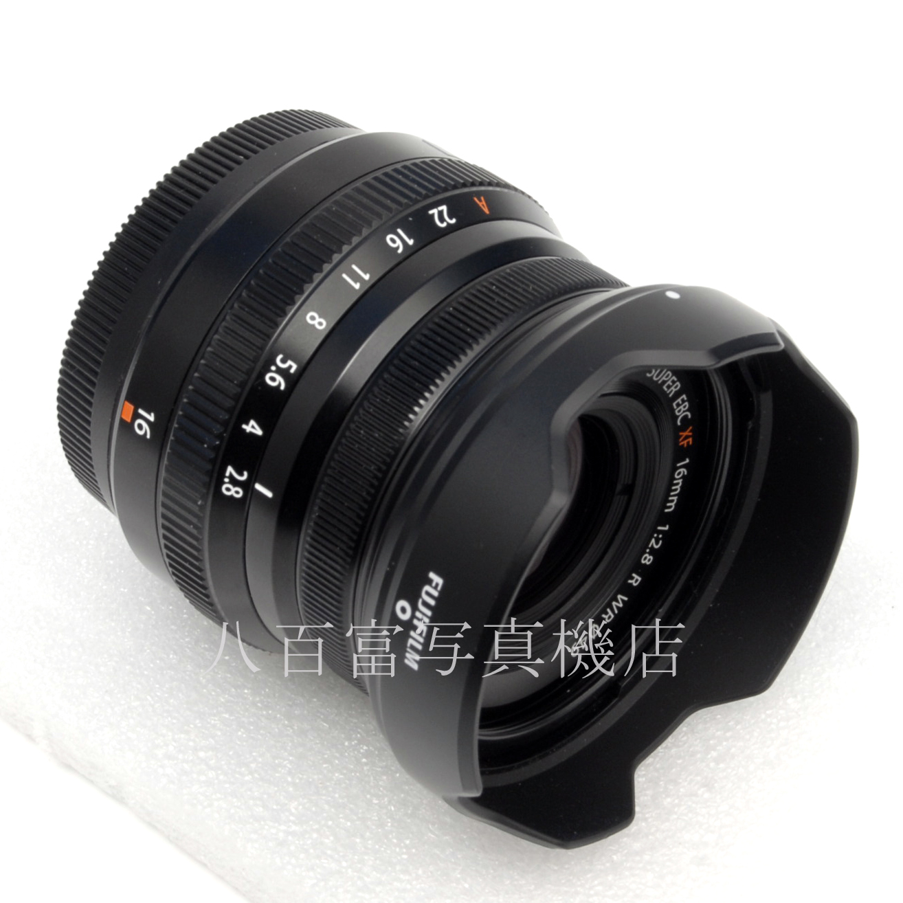【中古】 FUJIFILM  フジノン XF 16mm F2.8R ブラック  フジフイルム FUJINON 中古レンズ 65729