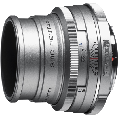 未使用 ペンタックス SMC PENTAX DA 70mm F2.4 Limited Silver｜カメラのことなら八百富写真機店