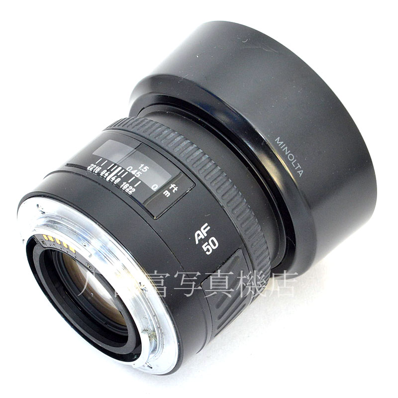 【中古】 ミノルタ AF 50mm F1.4 New αシリーズ MINOLTA 中古交換レンズ 50953｜カメラのことなら八百富写真機店