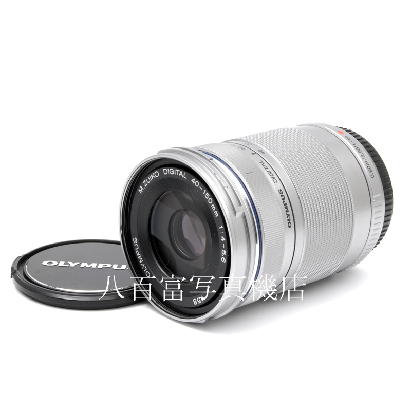 【中古】 オリンパス M.ZUIKO DIGITAL ED 40-150mm F4-5.6 R MSC マイクロフォーサーズ用 シルバー OLYMPUS M.ズイコー 中古交換レンズ 62279
