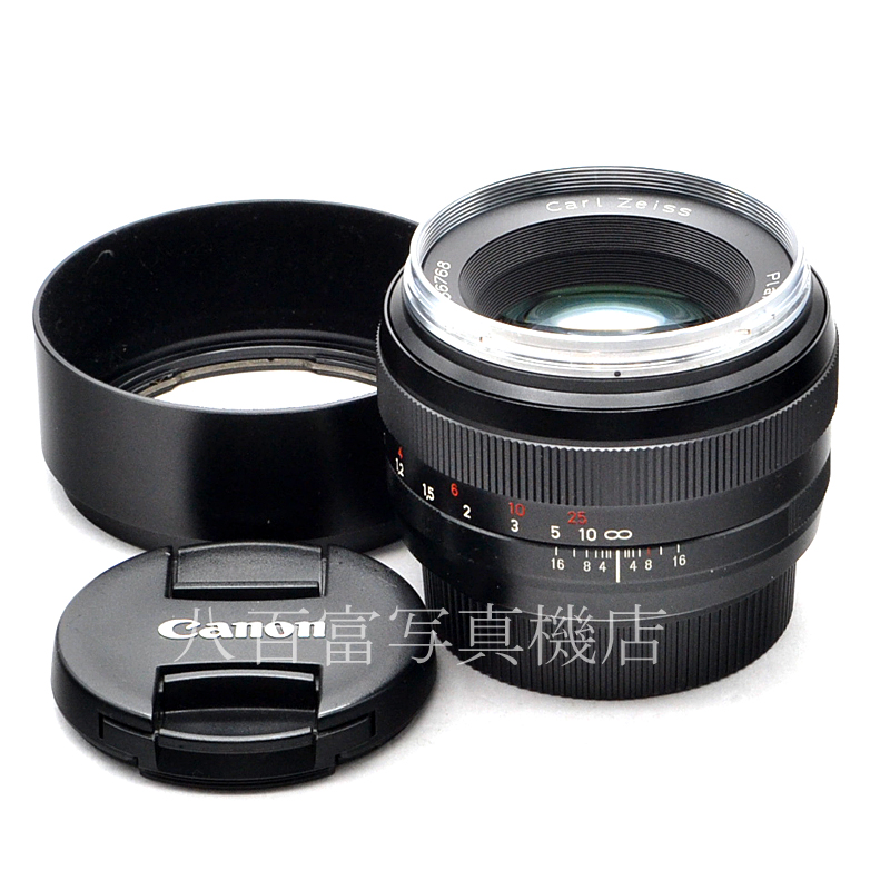 【中古】 ツァイス Planar T* 50mm F1.4 ZE キヤノンEOS用 Carl Zeiss 中古交換レンズ  55185｜カメラのことなら八百富写真機店