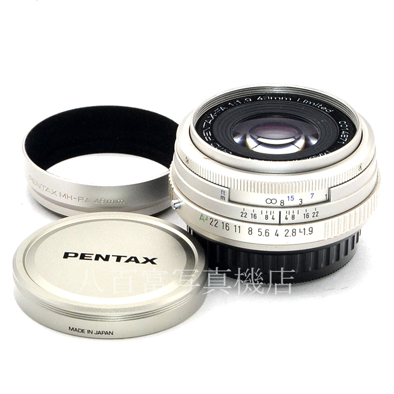 smc PENTAX FA 43mm Limited MADE IN JAPAN