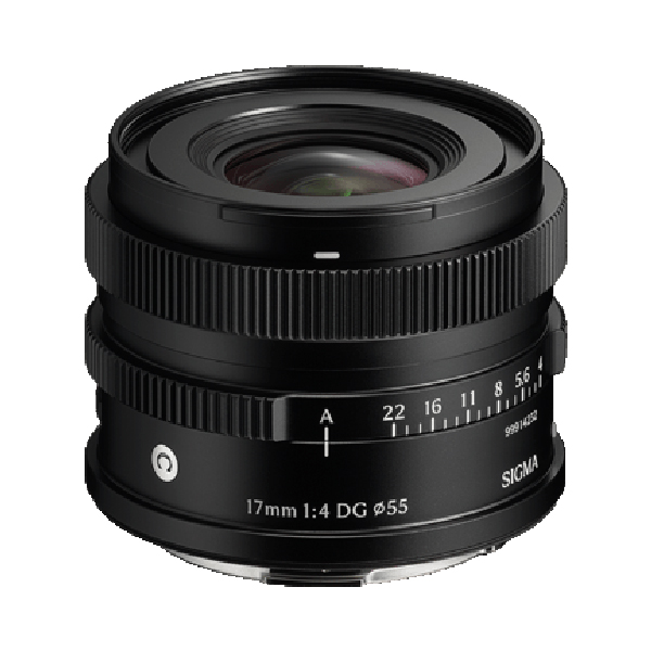 《新製品予約》 シグマ Sigma 17mm F4 DG Contemporary / ブラック / LEICA-L / 広角レンズ / 35mmフルサイズ対応 ミラーレス専用 / ライカLマウント / SIGMA
