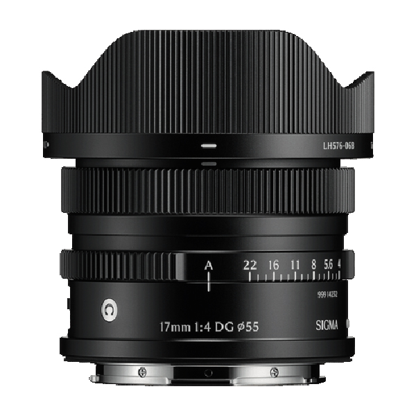 《新製品予約》 シグマ Sigma 17mm F4 DG Contemporary / ブラック / LEICA-L / 広角レンズ / 35mmフルサイズ対応 ミラーレス専用 / ライカLマウント / SIGMA
