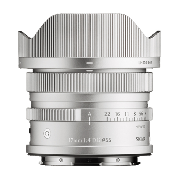 《新製品予約》 シグマ Sigma 17mm F4 DG Contemporary / シルバー / LEICA-L / 広角レンズ / 35mmフルサイズ対応 ミラーレス専用 / ライカLマウント / SIGMA