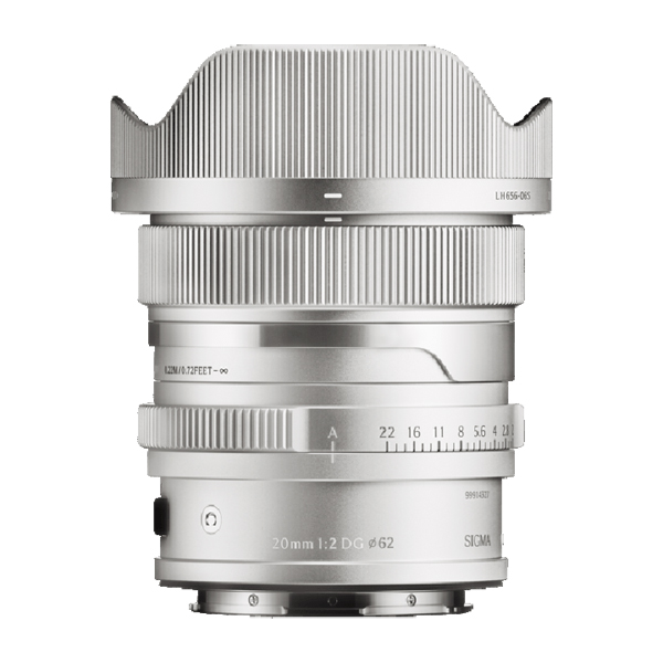シグマ Sigma 20mm F2 DG Contemporary / LEICA L / シルバー / 広角レンズ / 35mmフルサイズ対応 ミラーレス専用 / ライカLマウント / SIGMA