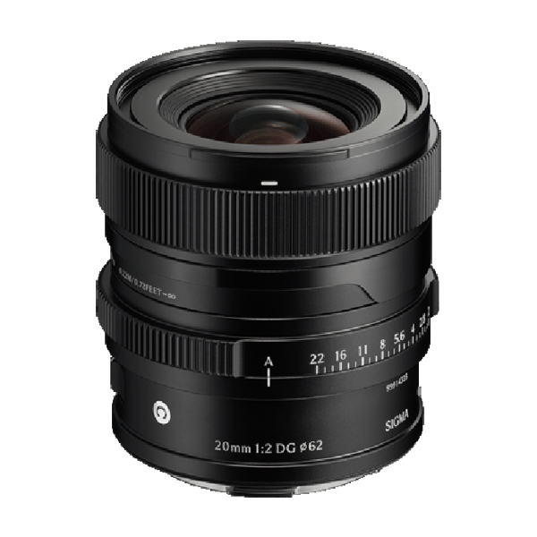 シグマ Sigma 20mm F2 DG Contemporary /  SONY-E / ブラック / 広角レンズ / 35mmフルサイズ対応 ミラーレス専用 / ソニーEマウント / SIGMA