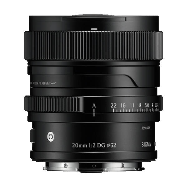 シグマ Sigma 20mm F2 DG Contemporary /  SONY-E / ブラック / 広角レンズ / 35mmフルサイズ対応 ミラーレス専用 / ソニーEマウント / SIGMA