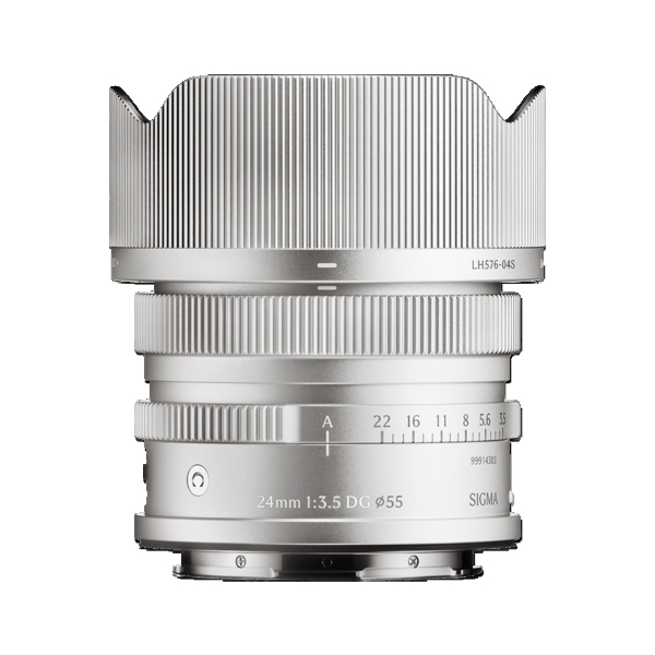 《新製品予約》 シグマ Sigma 24mm F3.5 DG Contemporary / LEICA-L / シルバー / 広角レンズ / 35mmフルサイズ対応 ミラーレス専用 / ライカLマウント / SIGMA