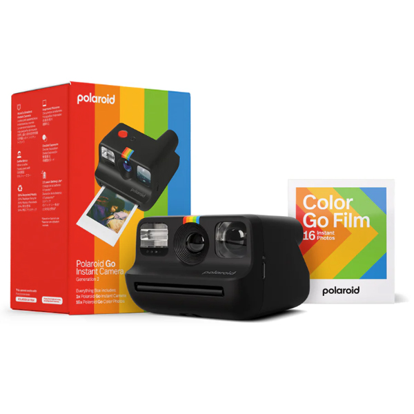ポラロイド Polaroid Go Generation 2 / インスタントカメラ / Black Everything Box