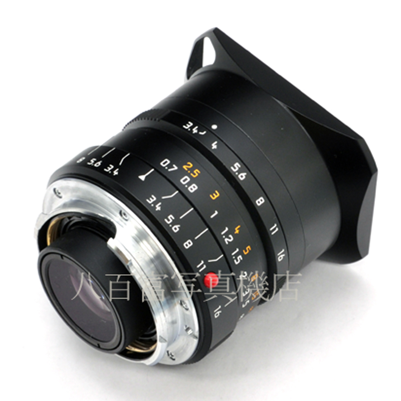 【中古】 ライカ スーパー エルマー M 21mm F3.4 ASPH. ライカMマウント ブラック Leica SUPER-ELMAR  中古交換レンズ 53582｜カメラのことなら八百富写真機店