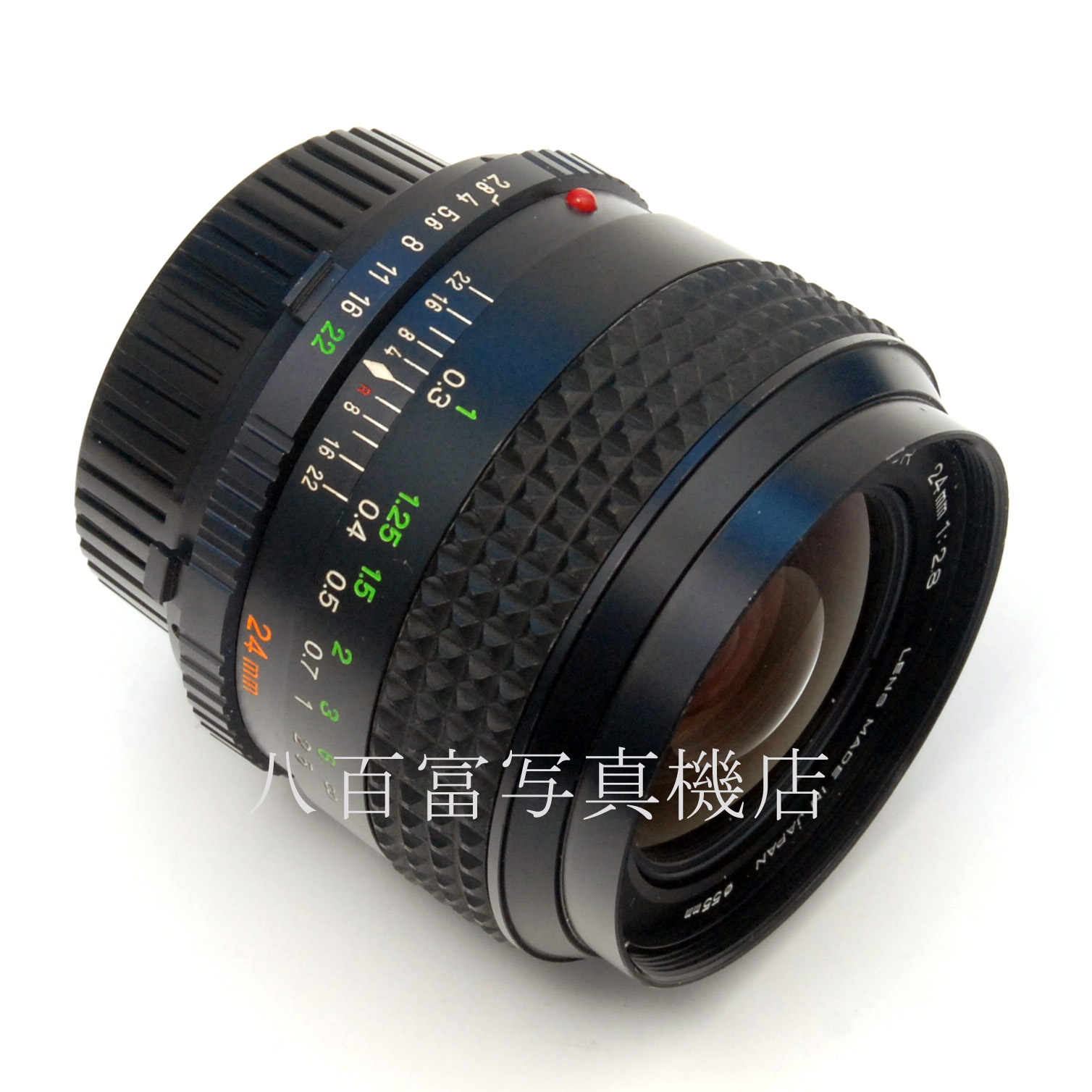 【中古】 ミノルタ MD ロッコール 24mm F2.8 前期 エルマリート型 MINOLTA 中古交換レンズ 66000
