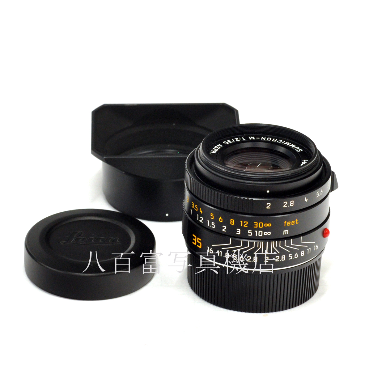 【中古】ライカ ズミクロン-M 35mm F2 ASPH. ブラック ライカMマウント用 Leica SUMMICRON-M 中古交換レンズ 66743