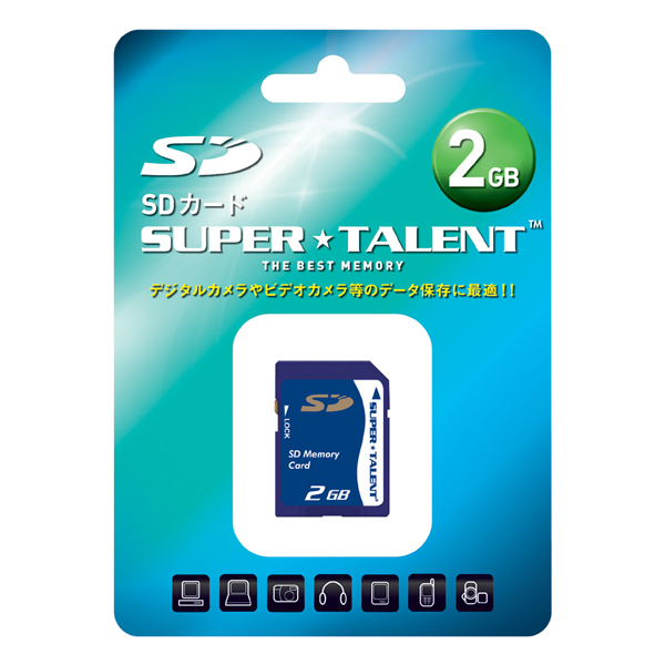アーキサイト SuperTalent SD 2GB / ST02SD [SD メモリーカード 2GB ] ARCHISITE