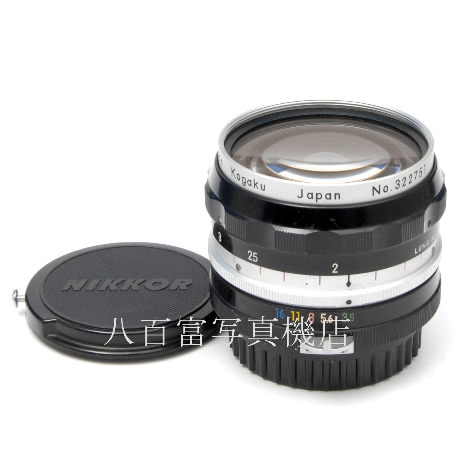 【中古】ニコン Auto Nikkor 2.8cm F3.5 Nikon オートニッコール 中古交換レンズ 64332