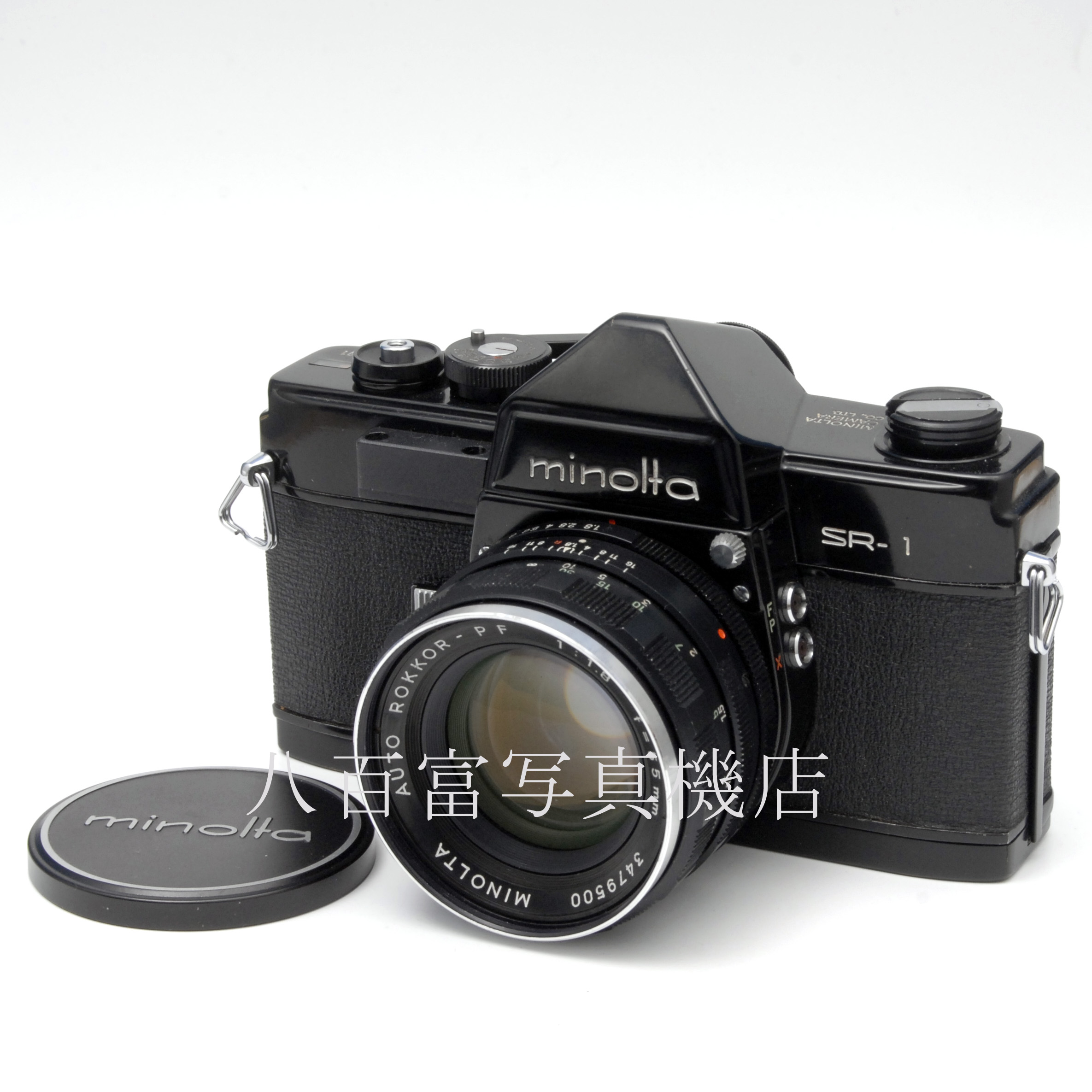 【中古】 ミノルタ SR-1 後期 ブラック 55mm F1.8セット minolta 中古フイルムカメラ 63878