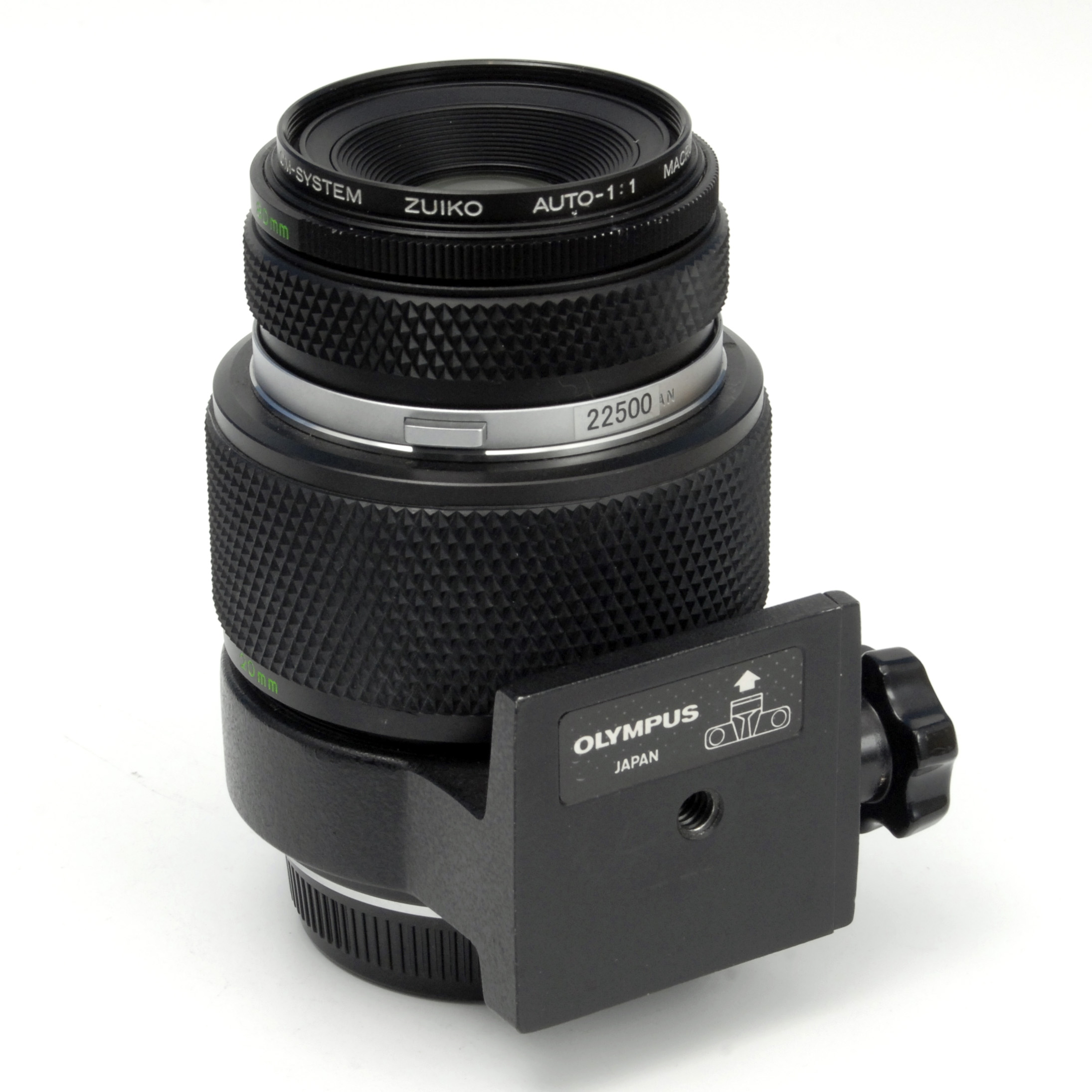 【中古】 オリンパス ズイコー オート1：1 マクロ 80mm F4 65-116リング付 OMシリーズ OLYMPUS Zuiko 中古交換レンズ 22500