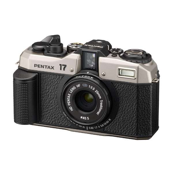 受注停止中》 リコー RICOH ペンタックス PENTAX 17 [フィルムカメラ ハーフサイズフォーマット ダークシルバー] PENTAX 【納期：未定】｜カメラのことなら八百富写真機店