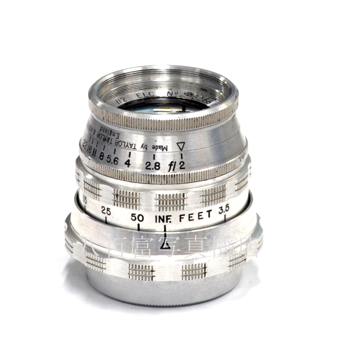 【中古】 英国 テイラー・ホブソン クック アモタール 2インチ F2 ライカL39スクリューマウントTaylor Hobson Cooke Amotal Anastigmat 中古交換レンズ 65980