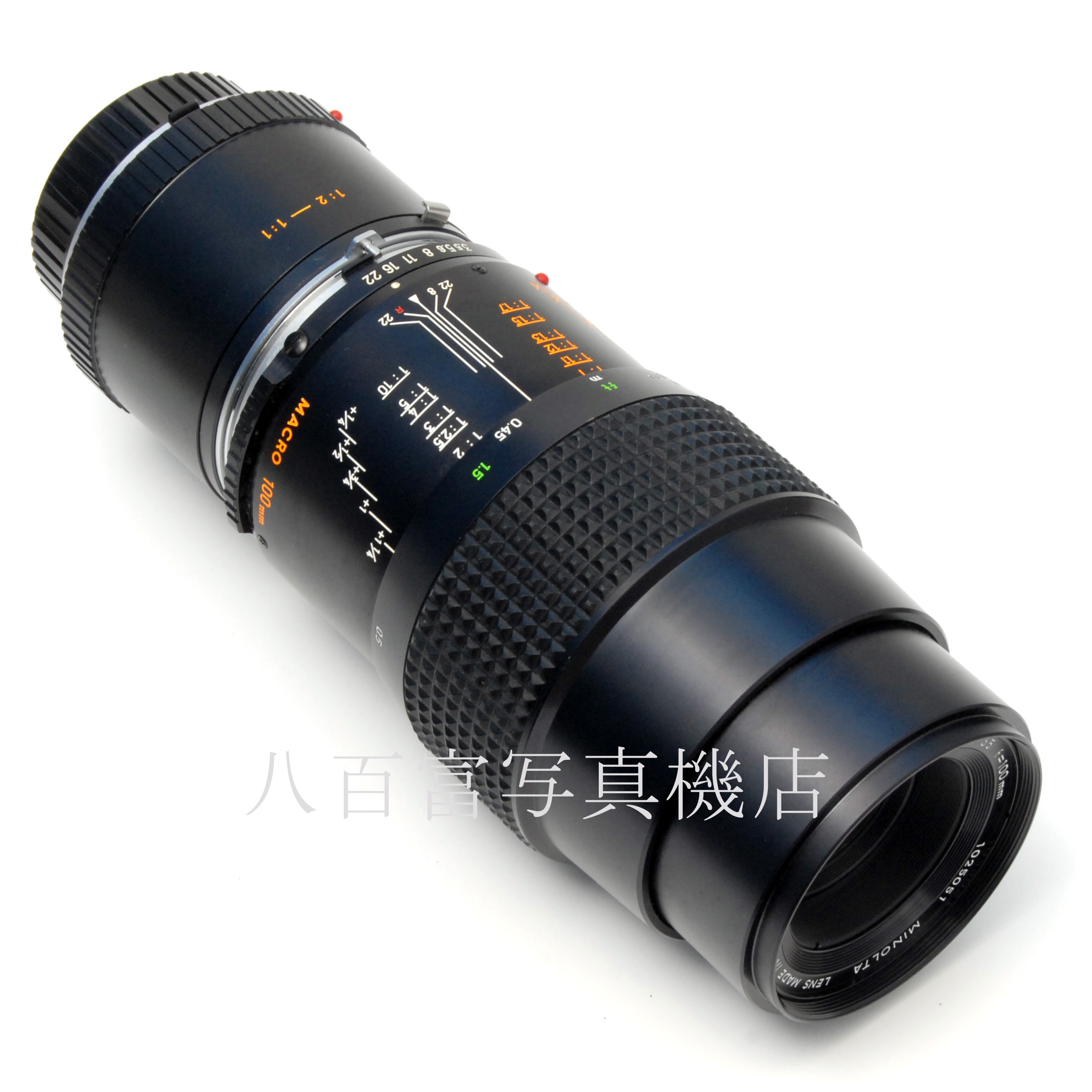 【中古】 ミノルタ MC MACRO ロッコール 100mm F3.5 等倍リング付 MINOLTA マクロ ROKKOR 中古交換レンズ  67071