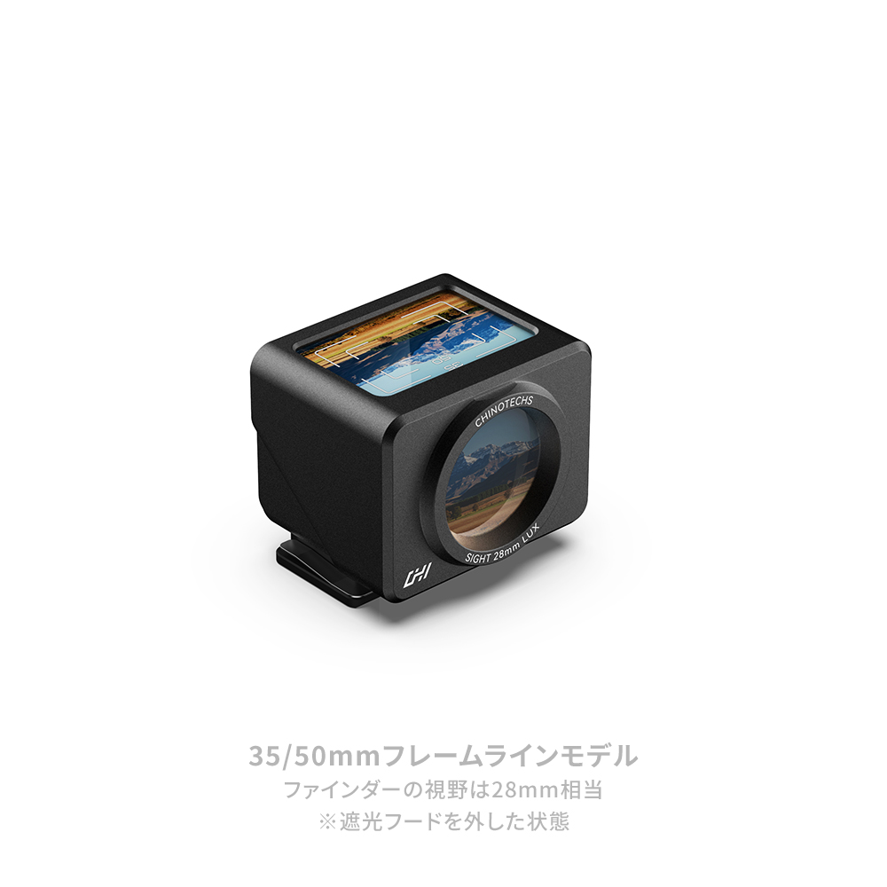《新製品予約》 CHI SIGHT ウエストレベルファインダー JWF12B 35/50mm BK