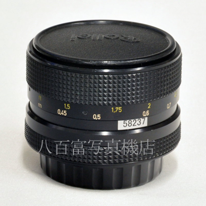 【中古】 カールツァイス Planar HFT 50mm F1.4 ローライQBM:２ピン型マウント 西ドイツ製 Carl Zeiss プラナー 中古交換レンズ 58237