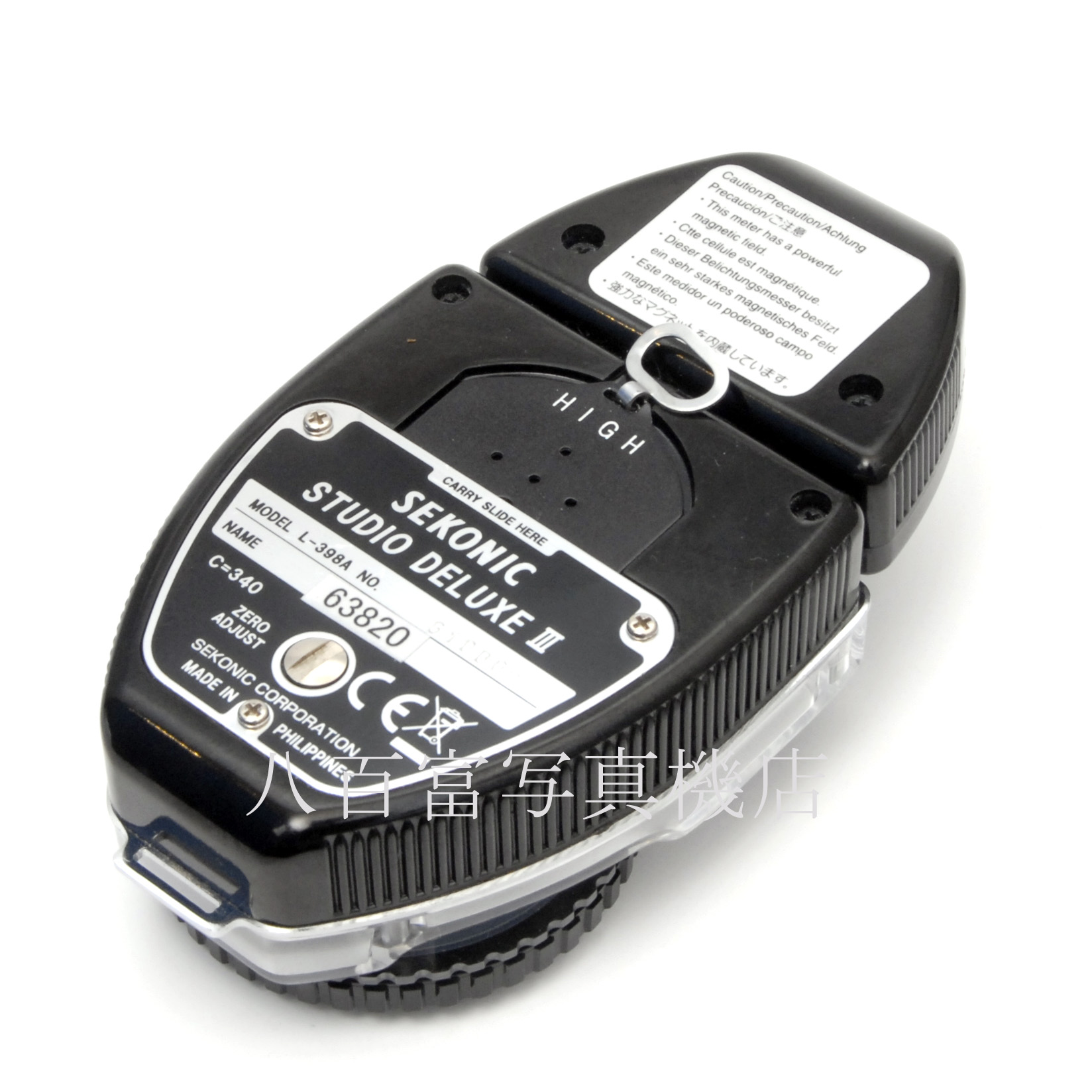 【中古】 セコニック L-398A スタジオDX III SEKONIC STUDIO DELUXE III 露出計  中古アクセサリー 63820