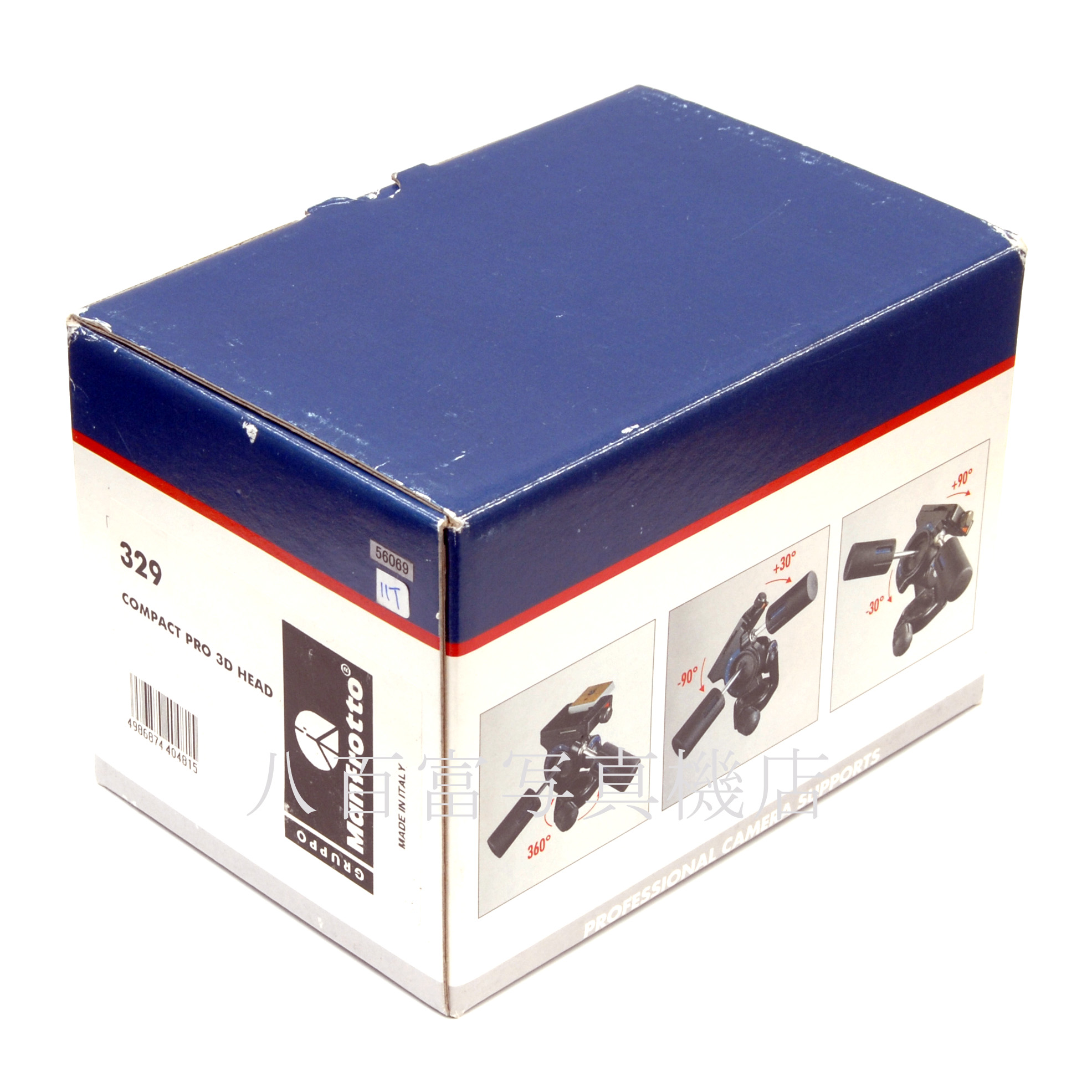 【中古】 マンフロット雲台 ＃329セット COMPACT PRO 3D HEAD  Manfrotto 中古アクセサリー 56069