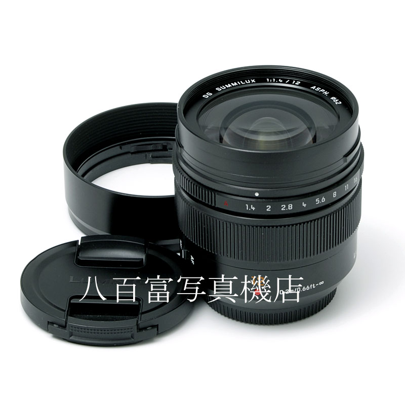 【中古】 パナソニック ライカ DG SUMMILUX 12mm F1.4 ASPH. マイクロフォーサーズ用 LEICA 中古交換レンズ 60124