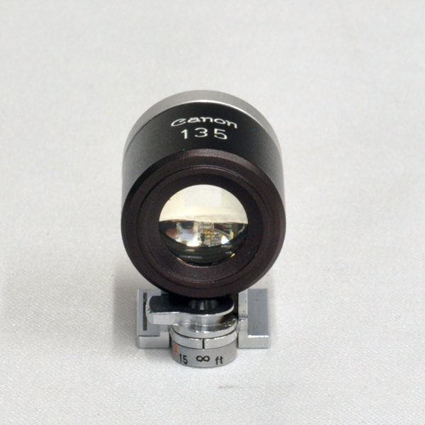 【中古】 キヤノン 135mm ルミフィールド ファインダー (P)型 パララックス補正機構付 Canon Lumi-Field View Finder 中古アクセサリー