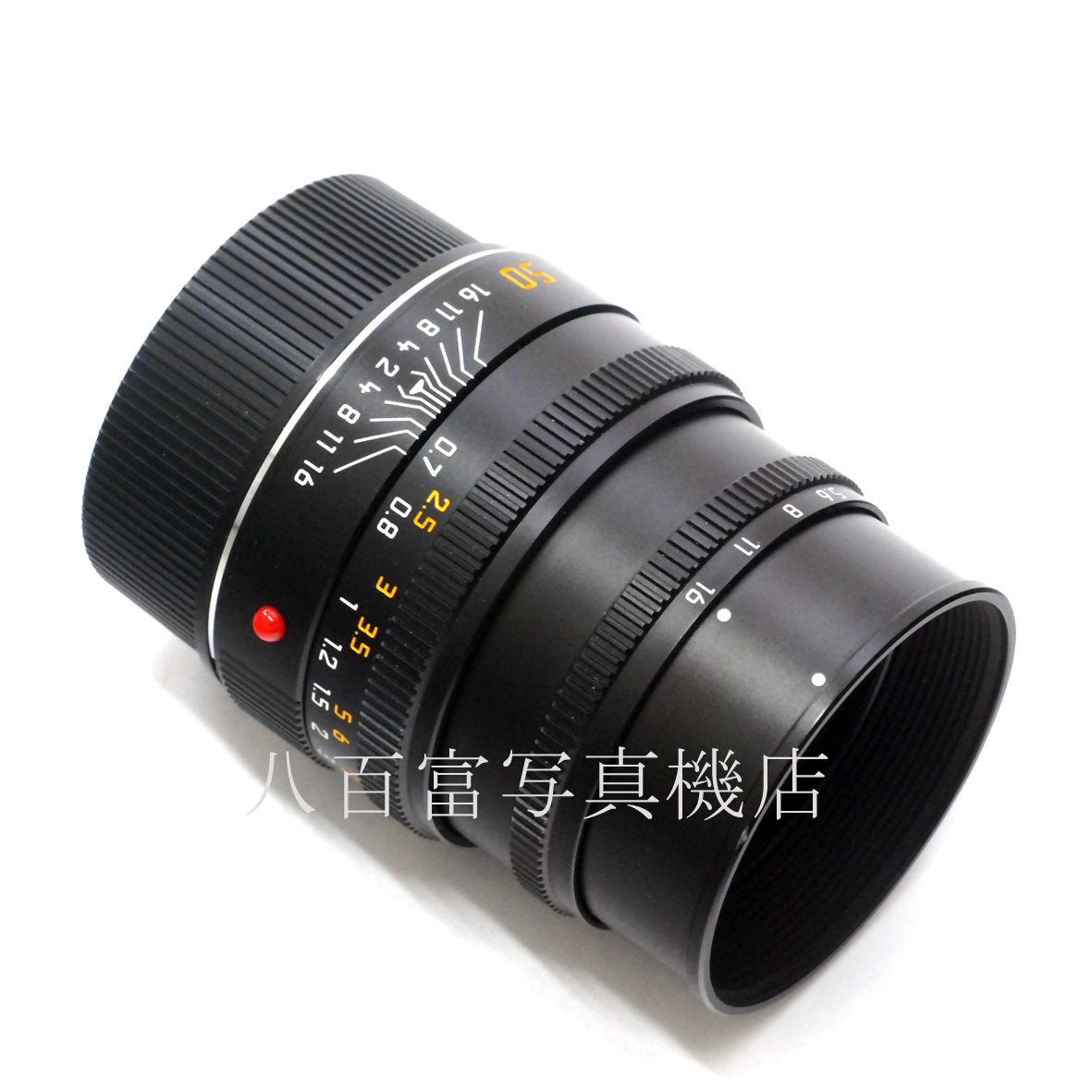 【中古】ライカ ズミクロン-M 50mm F2  6BIT ブラック ライカMマウント用 LEICA SUMMICRON-M 中古交換レンズ 63088