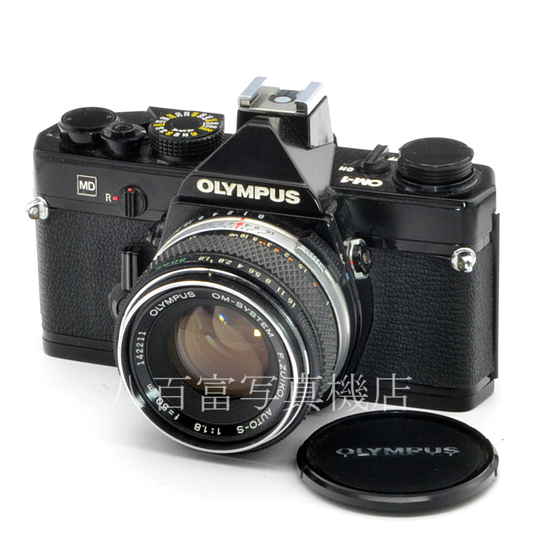 10,718円整備済 完動 OLYMPUS OM-1 50mm F1.8 ケース付 露出計OK