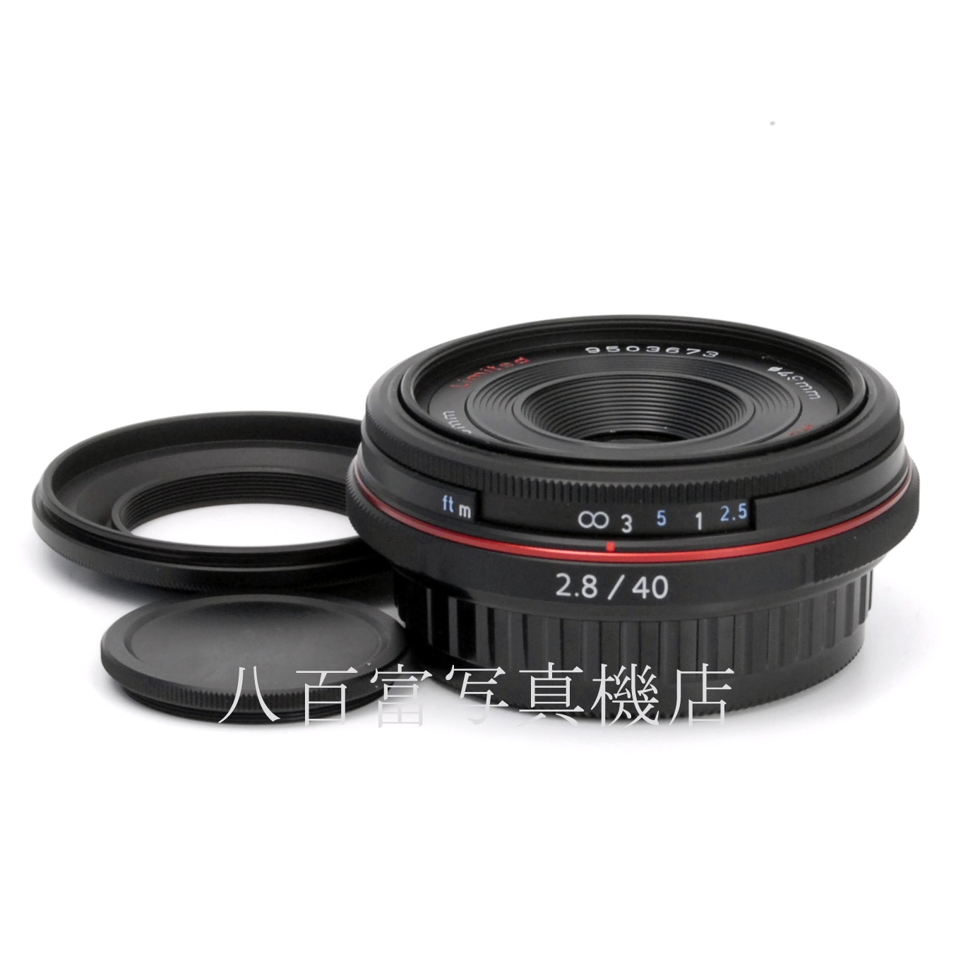 【中古】 HD PENTAX-DA 40mm F2.8 Limited ブラック ペンタックス 中古交換レンズ 63666