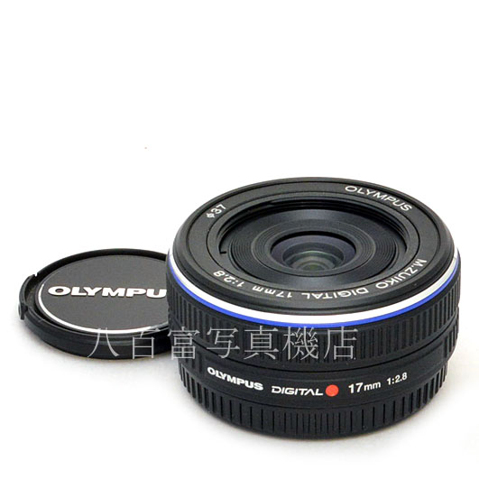 中古】 オリンパス M.ZUIKO DIGITAL 17mm F2.8 ブラック マイクロ