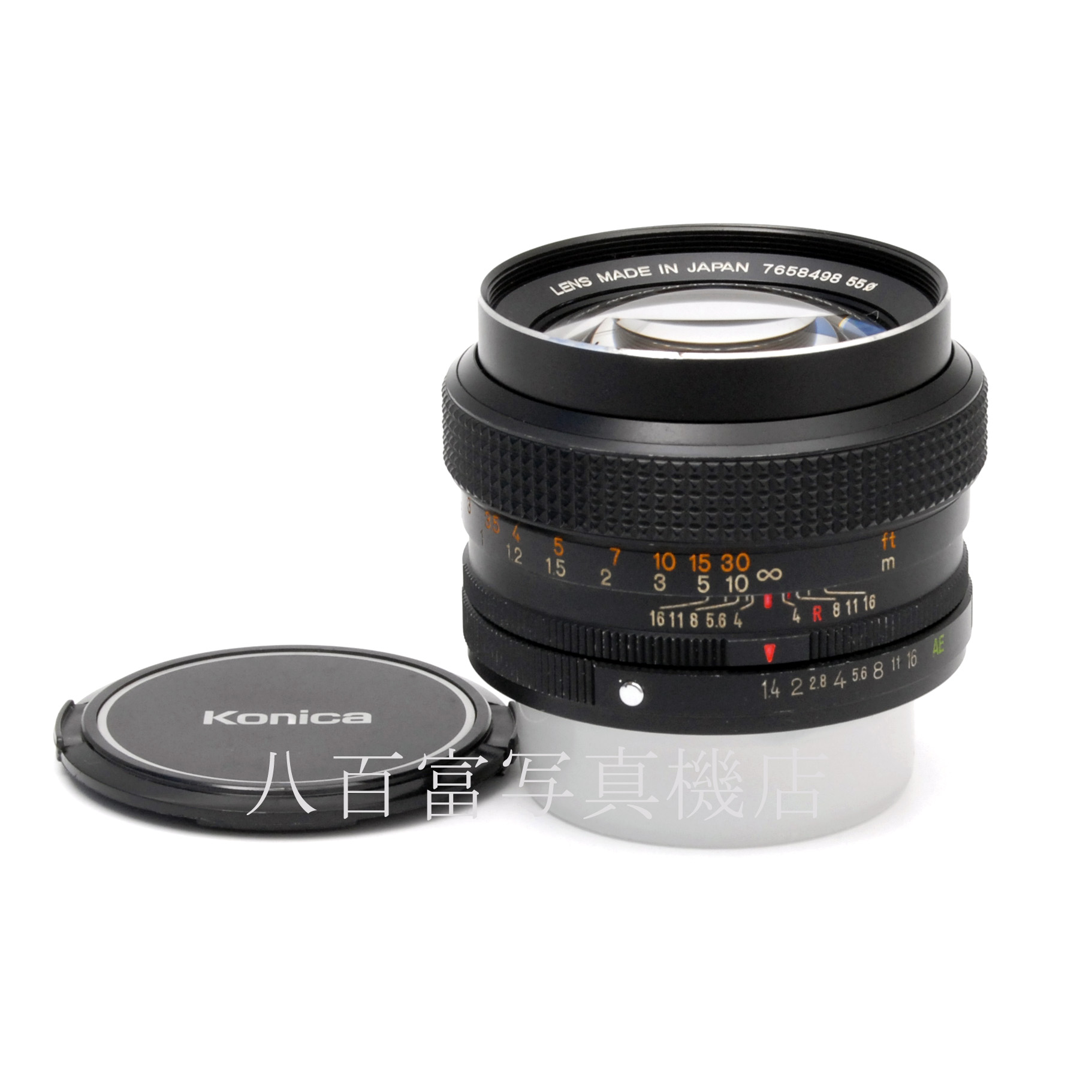 【中古】コニカ HEXANON AR 50mm F1.4 AE 前期 ヘキサノン KONICA 中古交換レンズ 65997