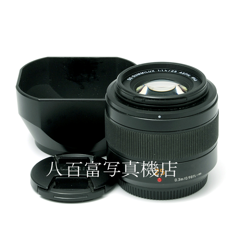 【中古】 パナソニック ライカ DG SUMMILUX 25mm F1.4 Ⅱ ASPH. フォーサーズ用 LEICA Panasonic ズミルックス 中古交換レンズ 60527