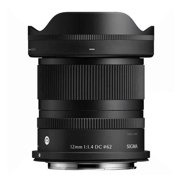 《新製品予約》 シグマ Sigma 12mm F1.4 DC Contemporary / Canon-RF / 広角レンズ / APS-C ミラーレス専用 / キヤノンRFマウント
