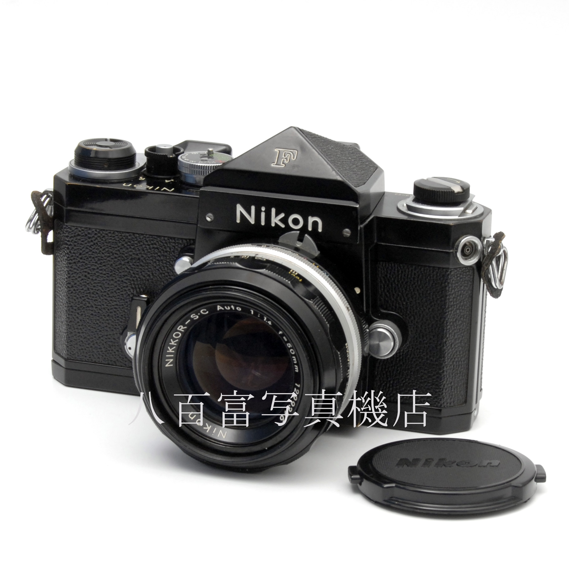 【中古】ニコンNew F アイレベル 50mm F1.4 (C) ブラック Nikon 中古フイルムカメラ 67082