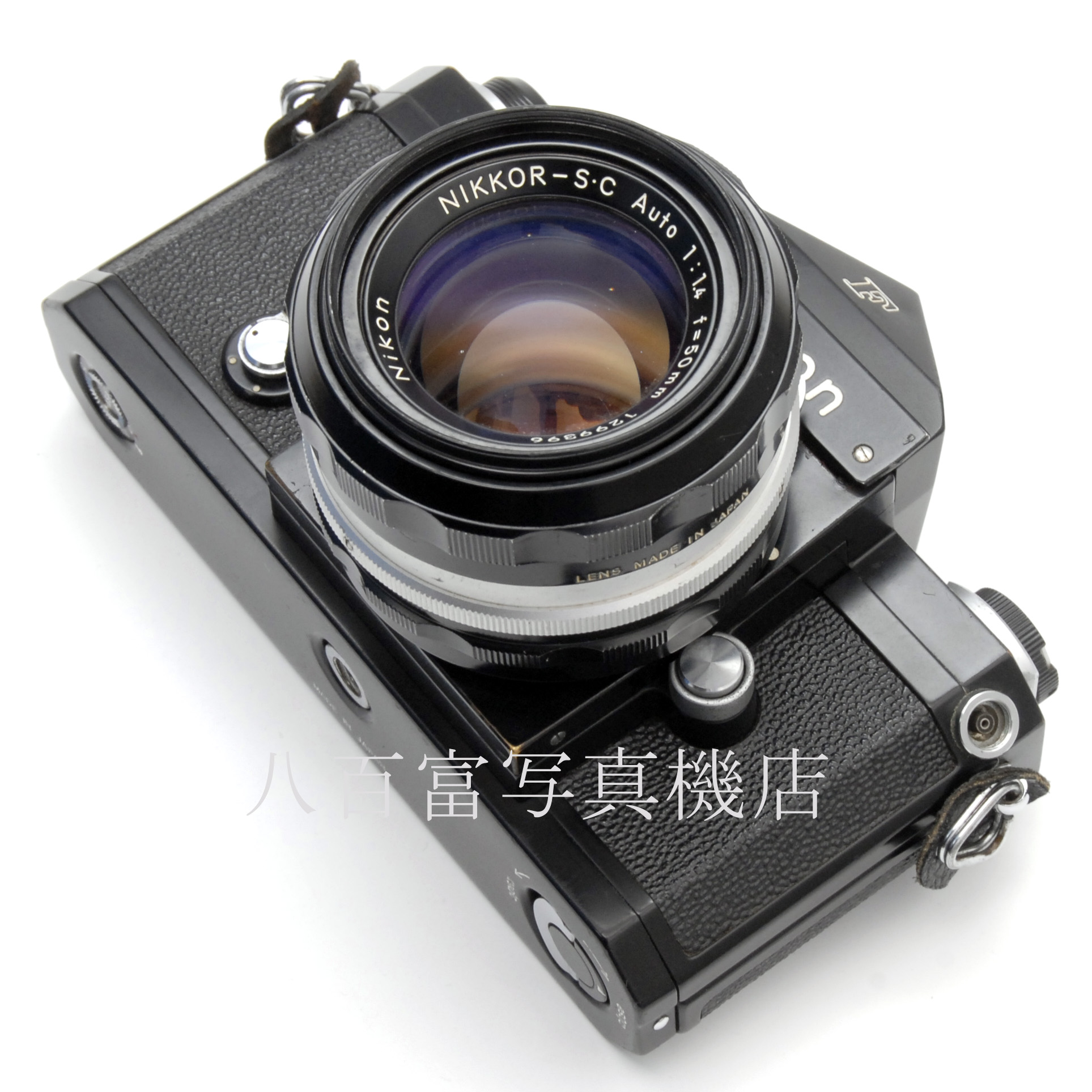 【中古】ニコンNew F アイレベル 50mm F1.4 (C) ブラック Nikon 中古フイルムカメラ 67082