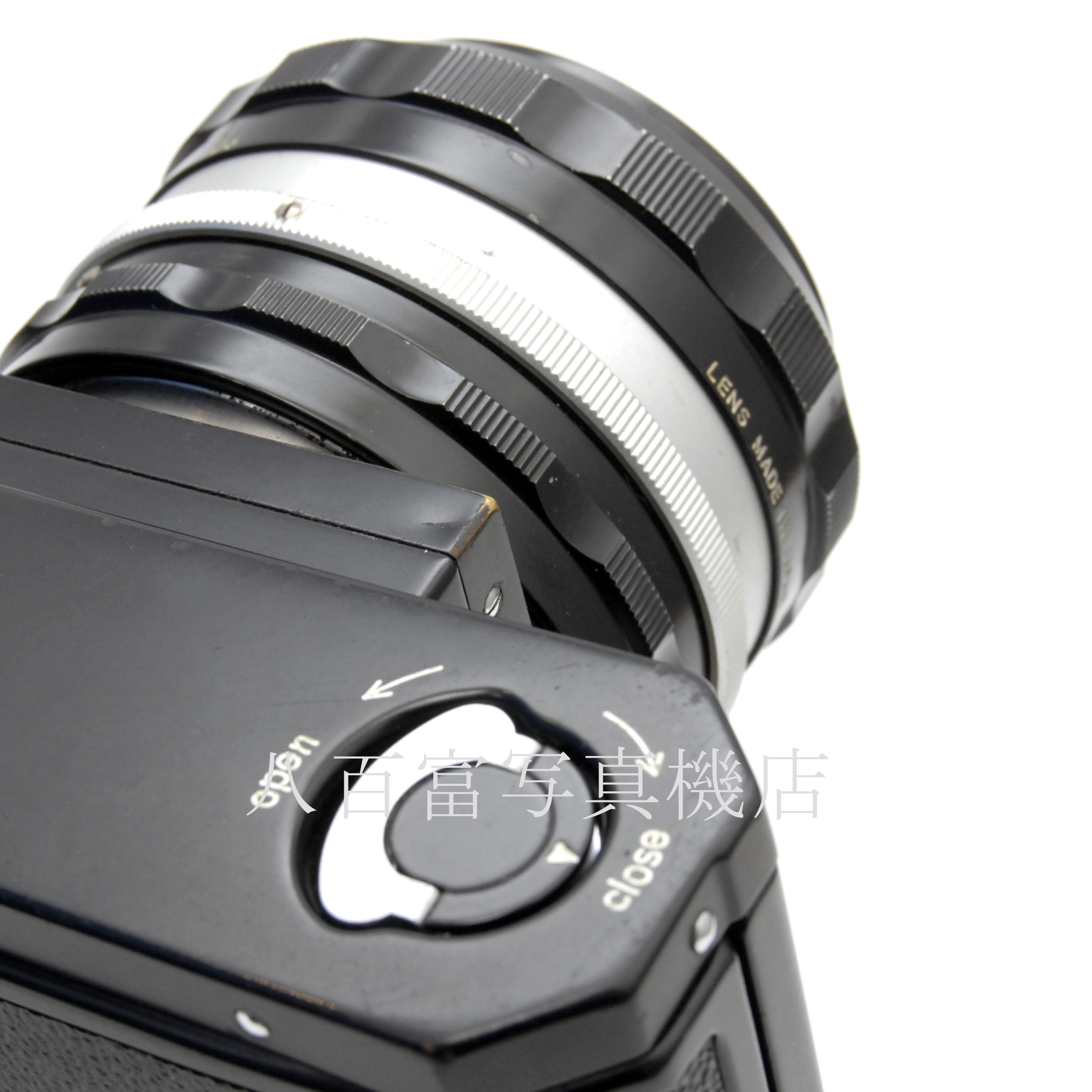 【中古】ニコンNew F アイレベル 50mm F1.4 (C) ブラック Nikon 中古フイルムカメラ 67082