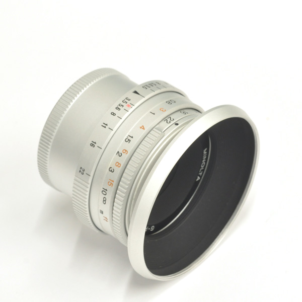 【中古】 ミノルタ G-ロッコール 28mm F3.5 ライカL39スクリューマウント MINOLTA G-ROKKOR 中古交換レンズ 60423