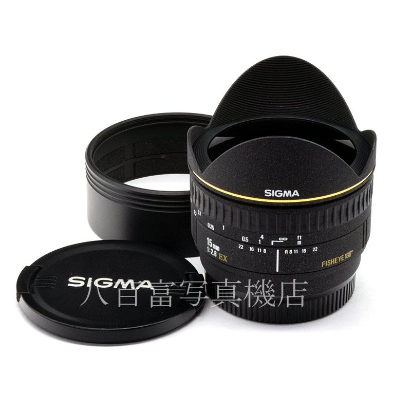 【中古】 シグマ Fisheye 15mm F2.8 EX DG　ミノルタα用 SIGMA フィッシュアイ 中古交換レンズ  52279｜カメラのことなら八百富写真機店