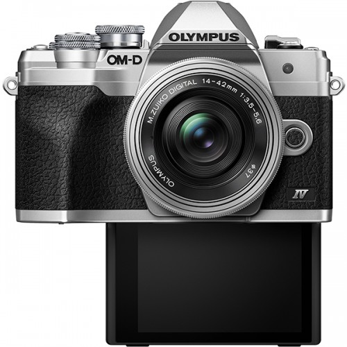 オリンパス OM-D E-M10 Mark IV EZダブルズームキット [シルバー] OLYMPUS ミラーレス一眼カメラ-image